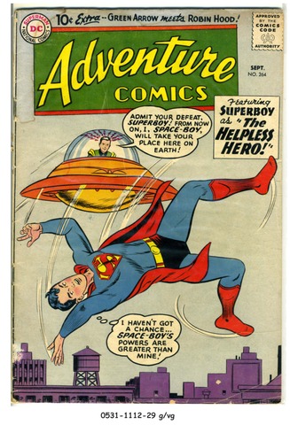 ADVENTURE COMICS #264 © 1959 DC Comics